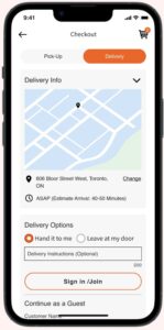 delivery status phone